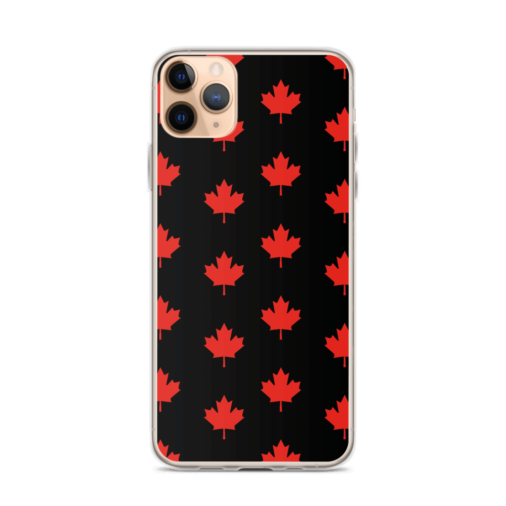 All Maple-Leafed Out iPhone Black Case TeeSpect