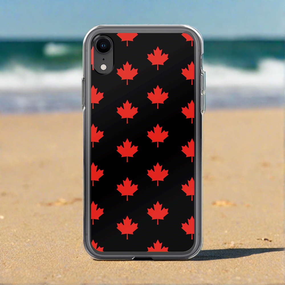 All Maple-Leafed Out iPhone Black Case TeeSpect