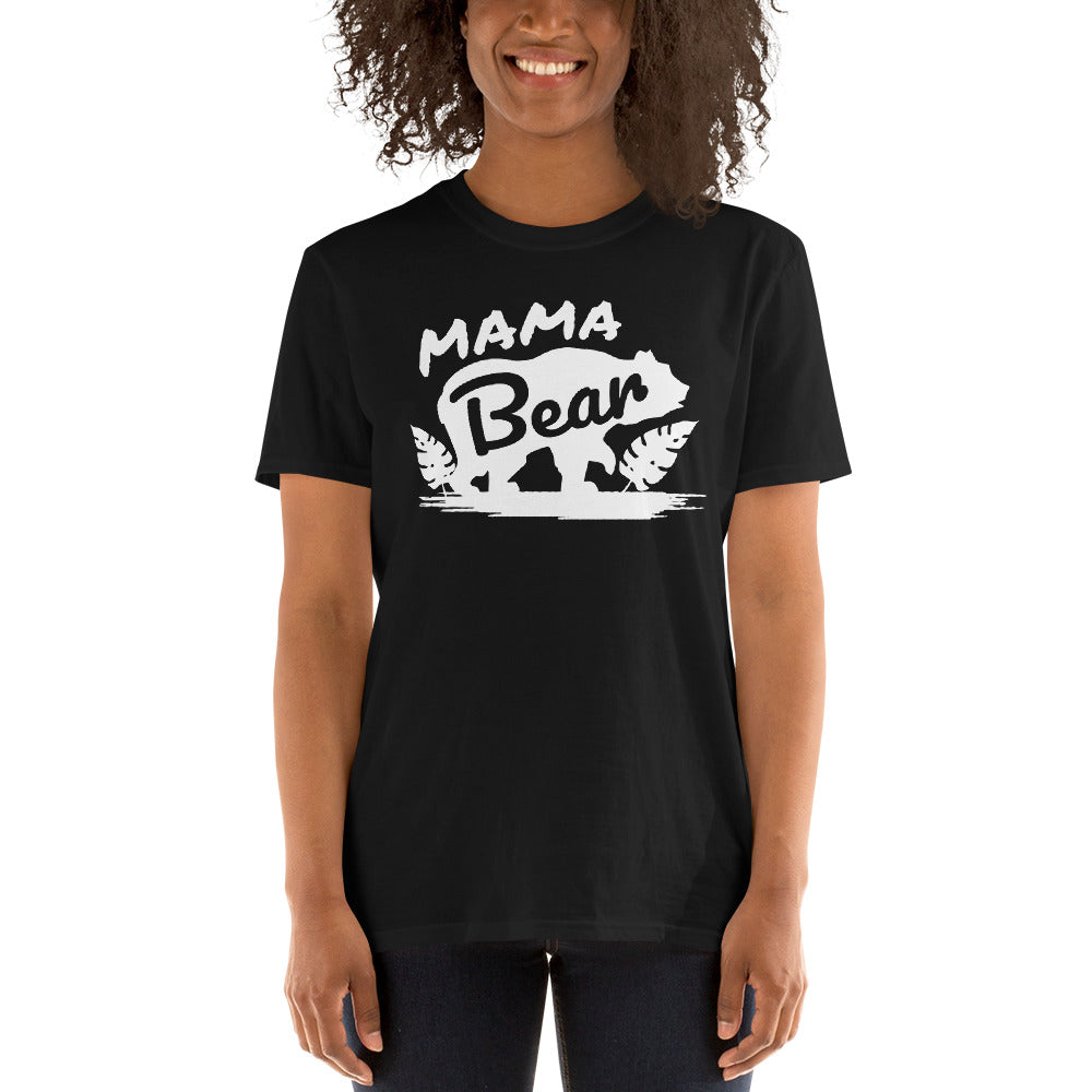 MAMA Bear Unisex, Soft Cotton, Softstyle Short-Sleeve T-Shirt TeeSpect