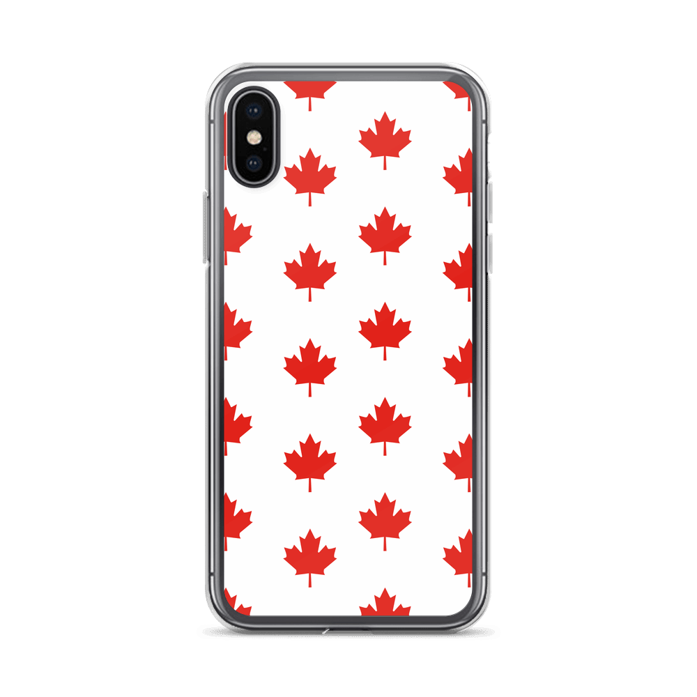 All Maple-Leafed Out White iPhone Case TeeSpect