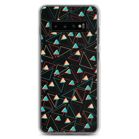 Triangular Candied Black Samsung Case TeeSpect
