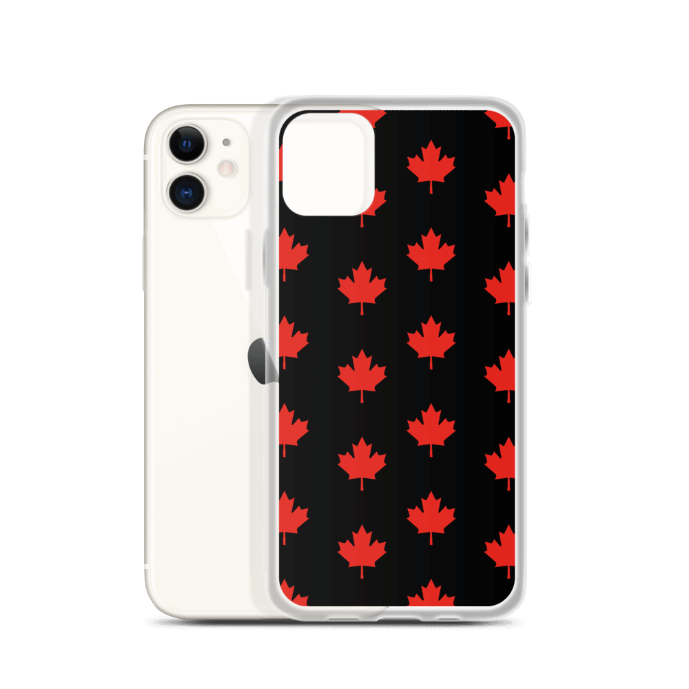 All Maple-Leafed Out iPhone Black Case TeeSpect