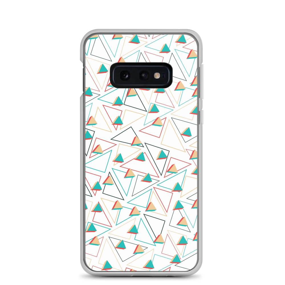 Triangular Candied White Samsung Case TeeSpect