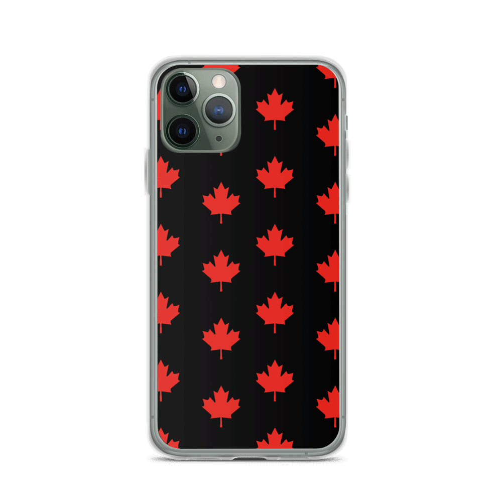 All Maple-Leafed Out iPhone Black Case TeeSpect