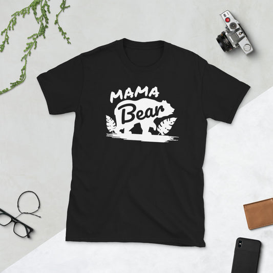 MAMA Bear Unisex, Soft Cotton, Softstyle Short-Sleeve T-Shirt TeeSpect