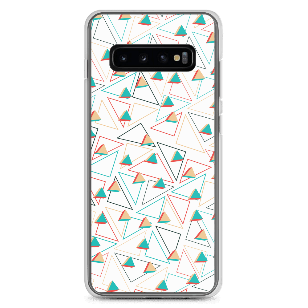Triangular Candied White Samsung Case TeeSpect