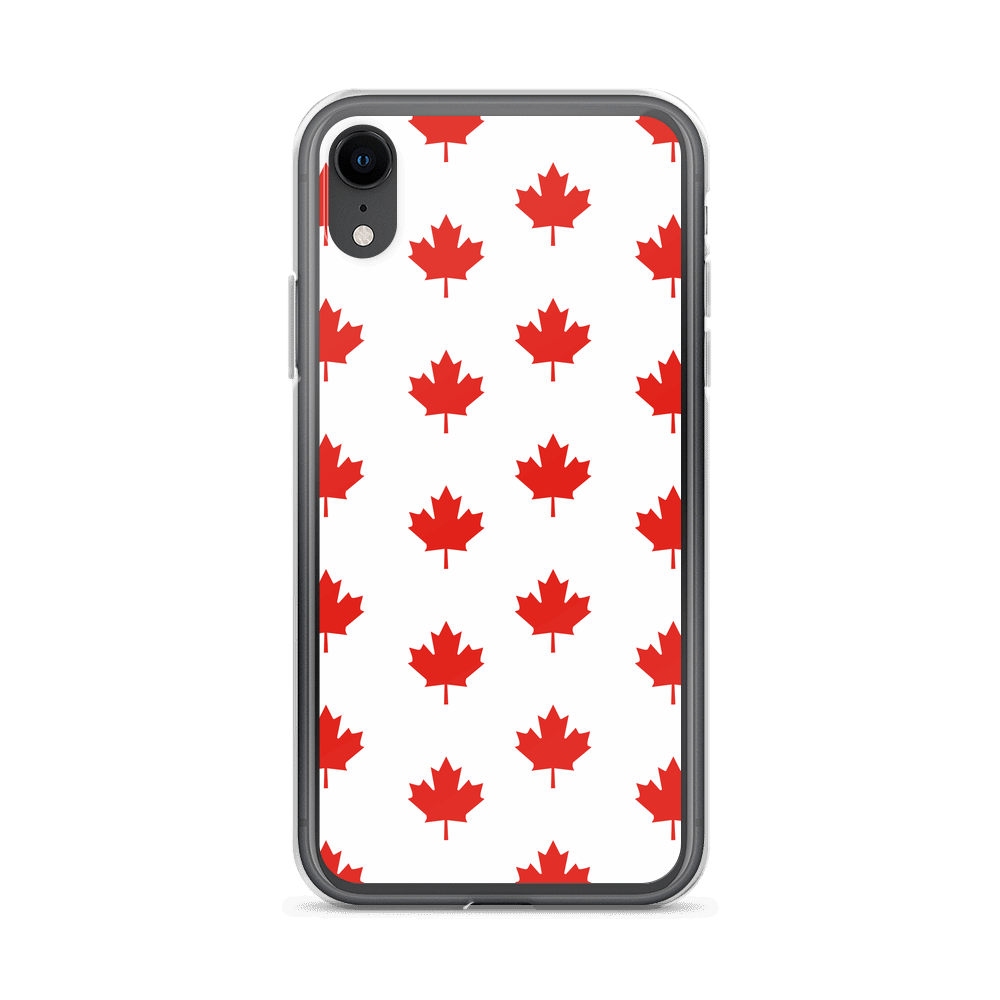 All Maple-Leafed Out White iPhone Case TeeSpect