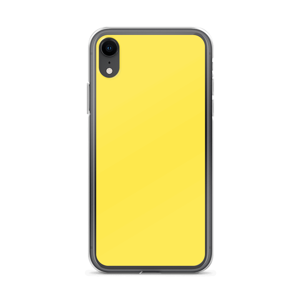 Bright Yellow iPhone Case TeeSpect