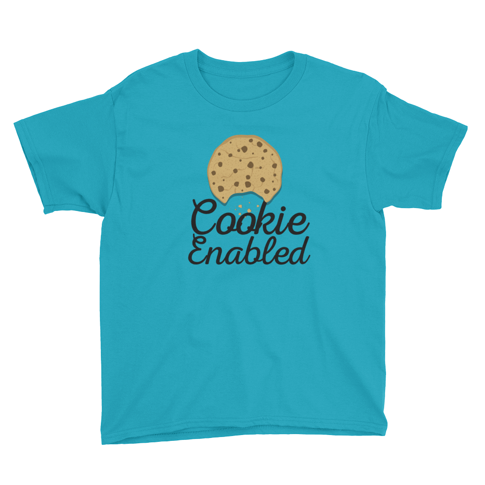 Cookie Enabled Youth Lightweight Short Sleeve T-Shirt TeeSpect