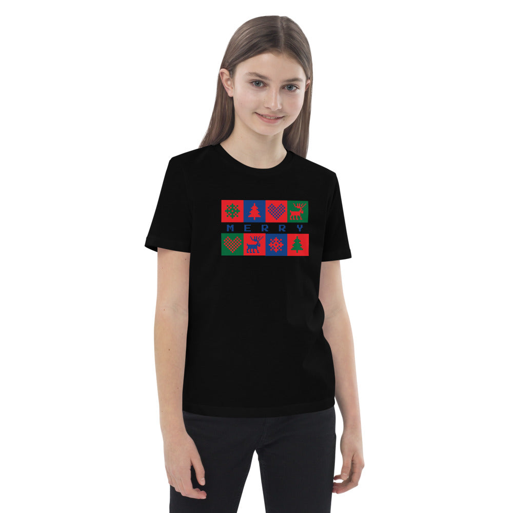Merry Box Organic Cotton Kids T-Shirt | Stanley/Stella STTK909 TeeSpect