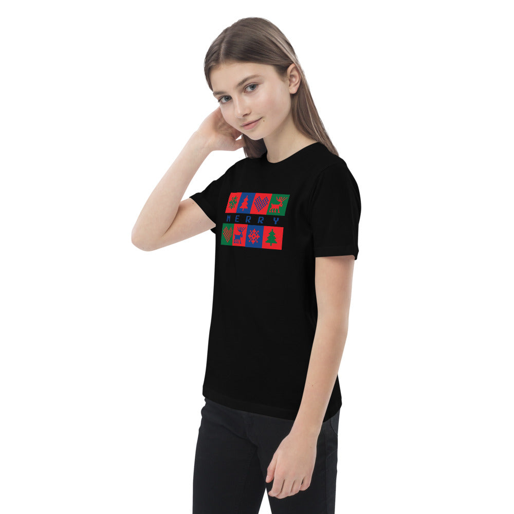 Merry Box Organic Cotton Kids T-Shirt | Stanley/Stella STTK909 TeeSpect