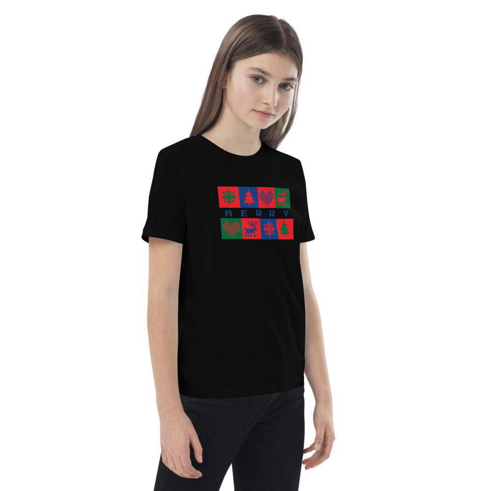 Merry Box Organic Cotton Kids T-Shirt | Stanley/Stella STTK909 TeeSpect