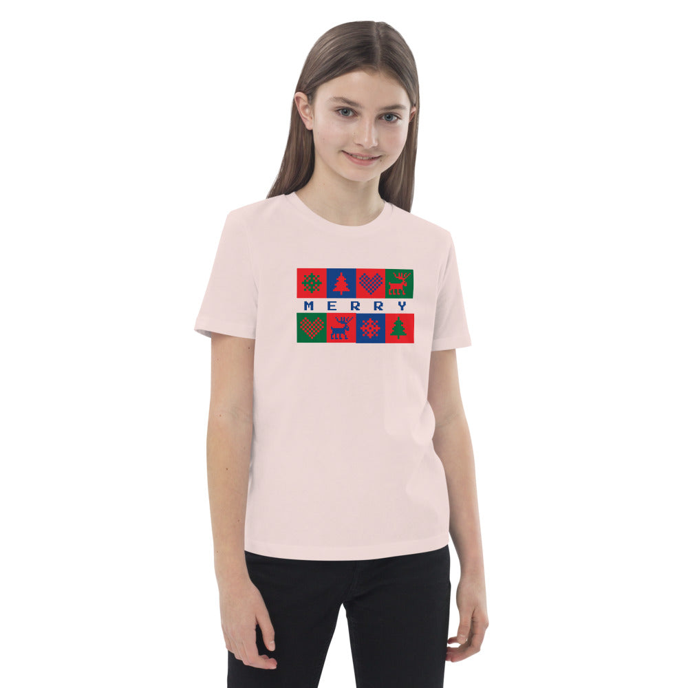 Merry Box Organic Cotton Kids T-Shirt | Stanley/Stella STTK909 TeeSpect