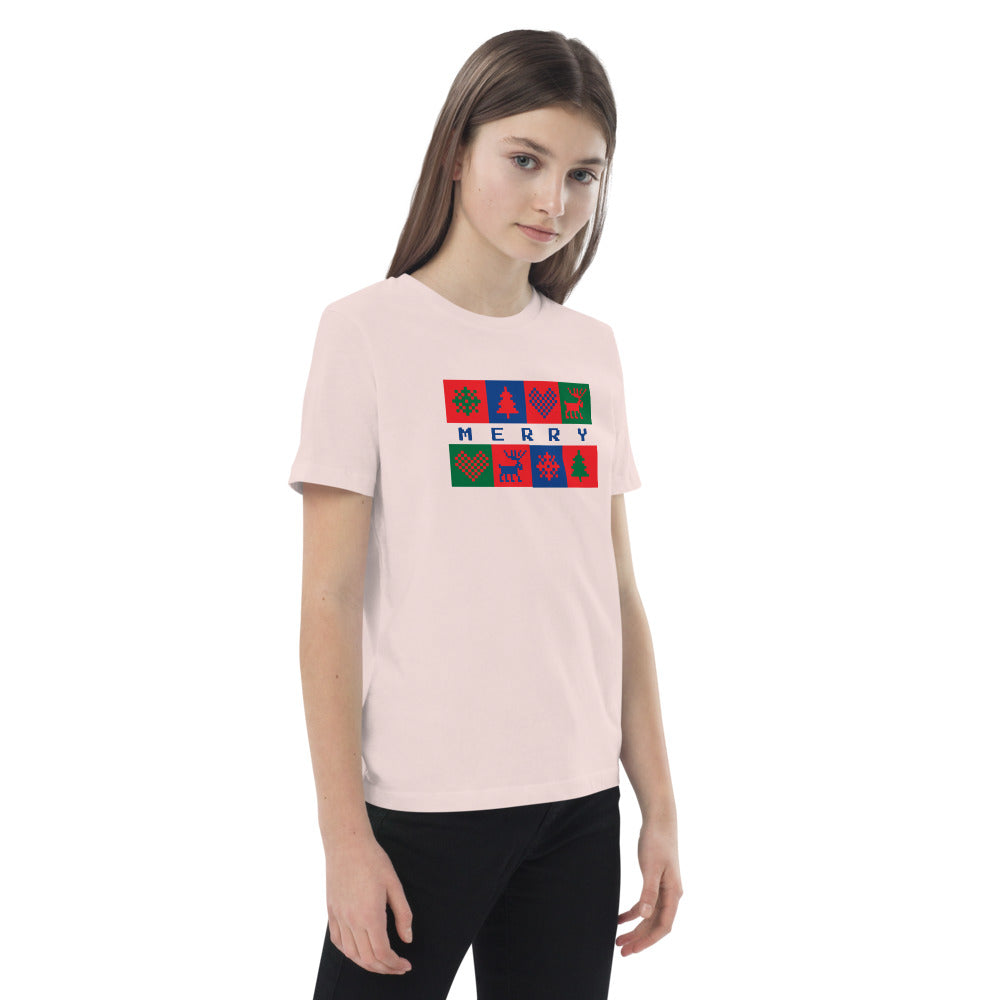 Merry Box Organic Cotton Kids T-Shirt | Stanley/Stella STTK909 TeeSpect
