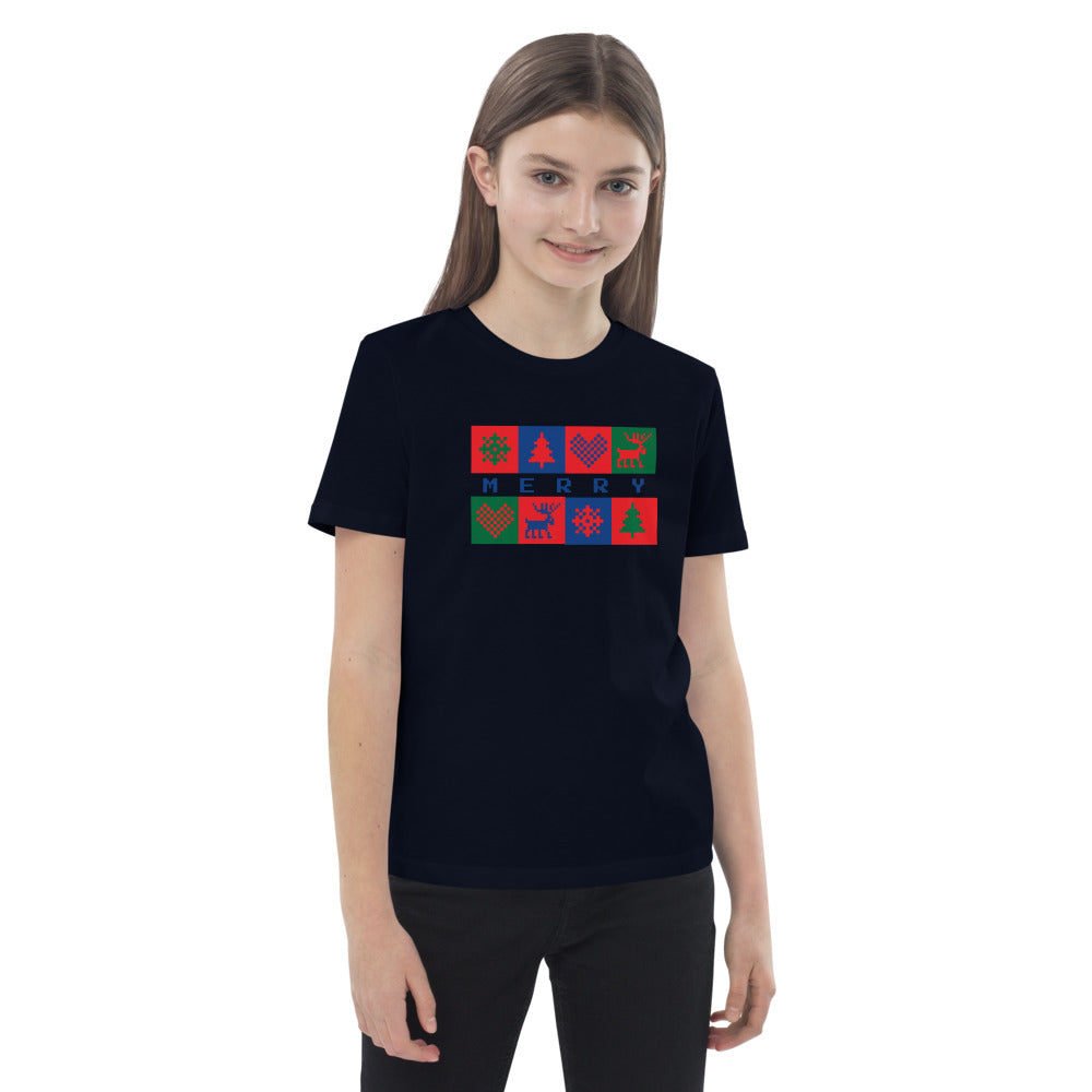 Merry Box Organic Cotton Kids T-Shirt | Stanley/Stella STTK909 TeeSpect