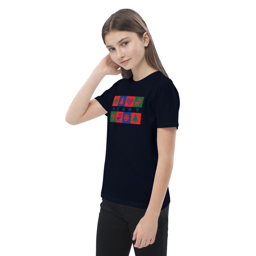 Merry Box Organic Cotton Kids T-Shirt | Stanley/Stella STTK909 TeeSpect