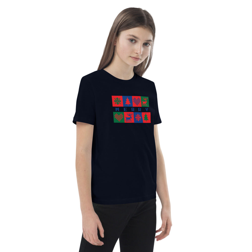 Merry Box Organic Cotton Kids T-Shirt | Stanley/Stella STTK909 TeeSpect