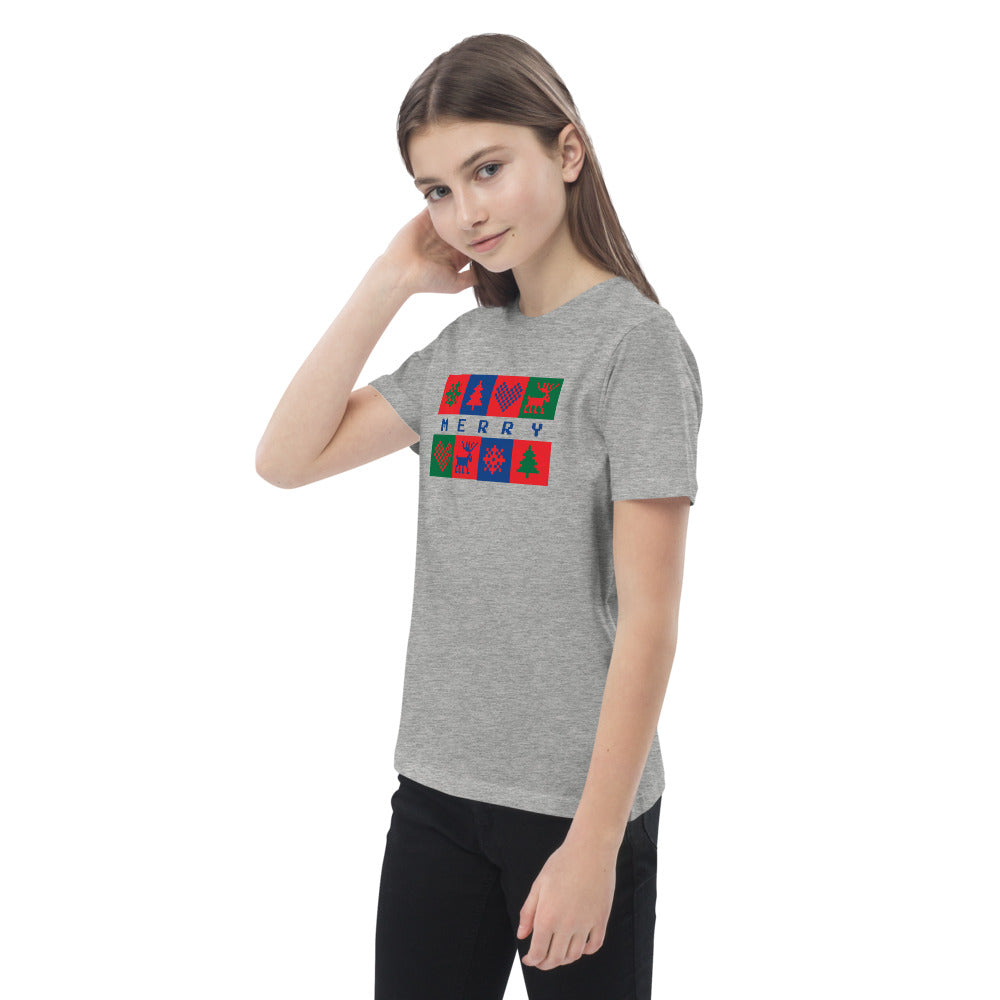 Merry Box Organic Cotton Kids T-Shirt | Stanley/Stella STTK909 TeeSpect