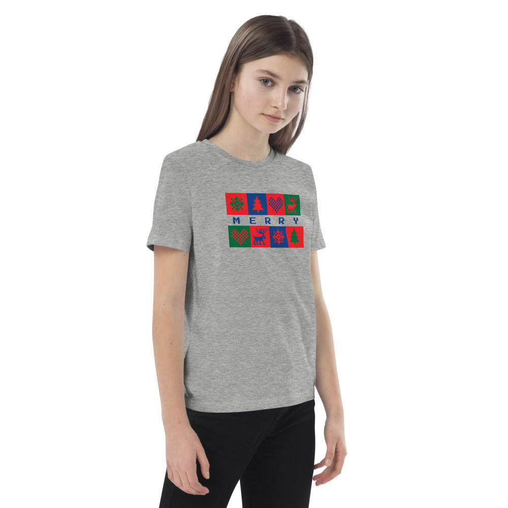 Merry Box Organic Cotton Kids T-Shirt | Stanley/Stella STTK909 TeeSpect
