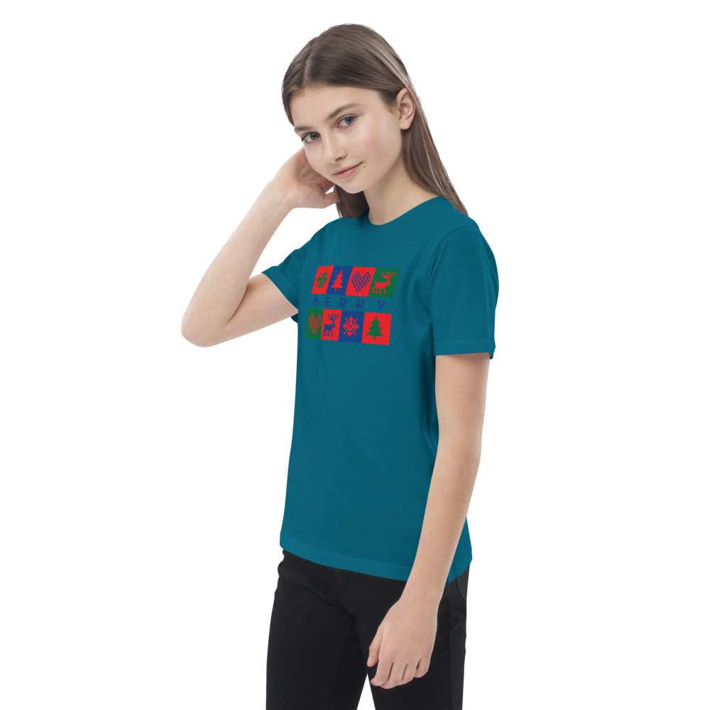 Merry Box Organic Cotton Kids T-Shirt | Stanley/Stella STTK909 TeeSpect