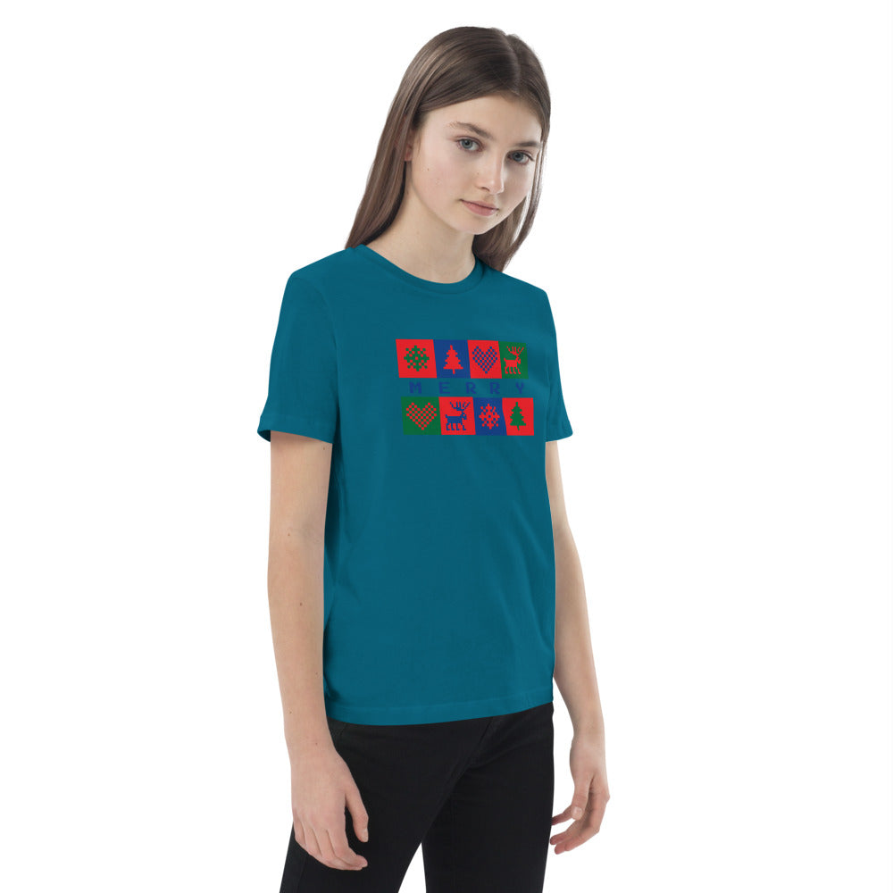 Merry Box Organic Cotton Kids T-Shirt | Stanley/Stella STTK909 TeeSpect