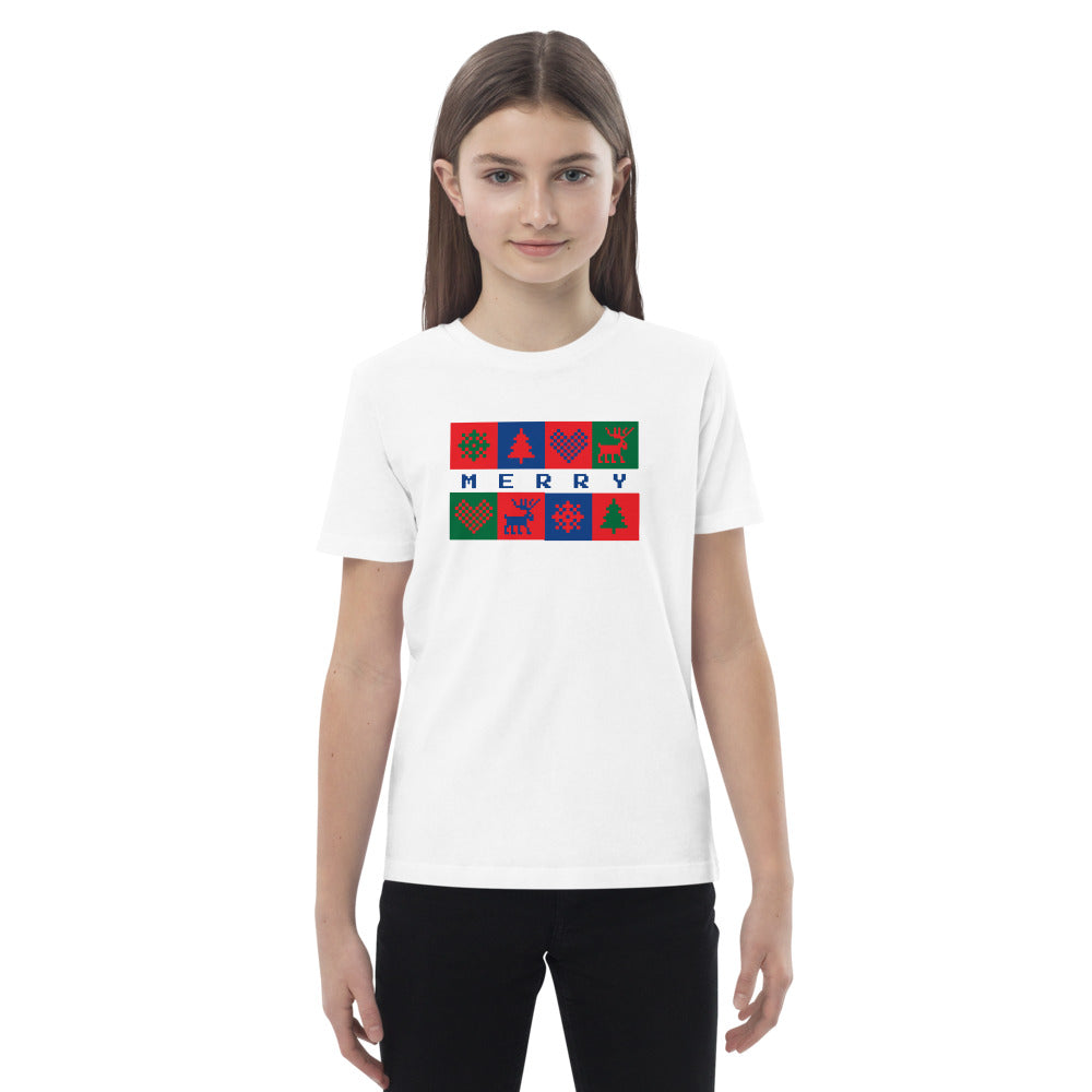 Merry Box Organic Cotton Kids T-Shirt | Stanley/Stella STTK909 TeeSpect