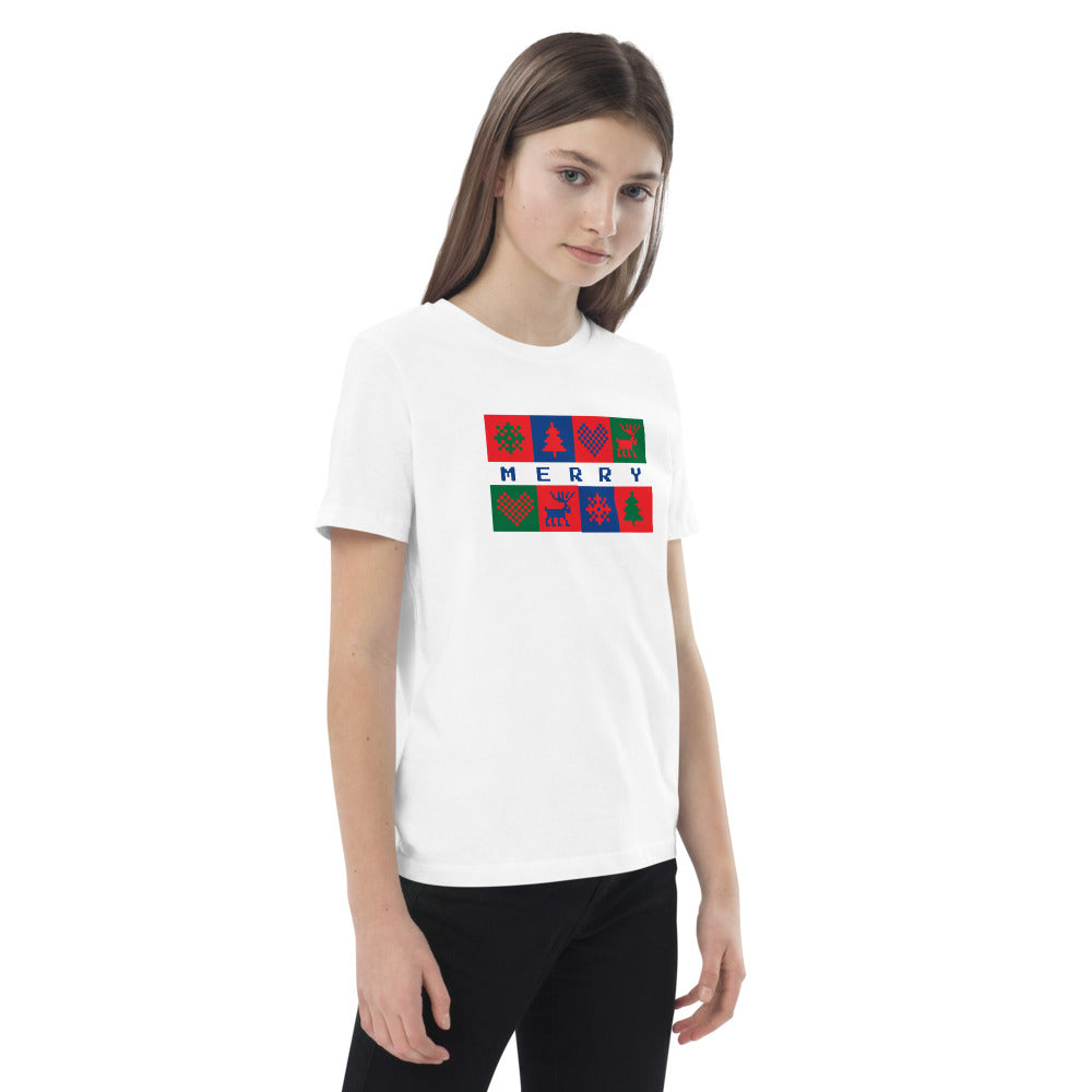 Merry Box Organic Cotton Kids T-Shirt | Stanley/Stella STTK909 TeeSpect