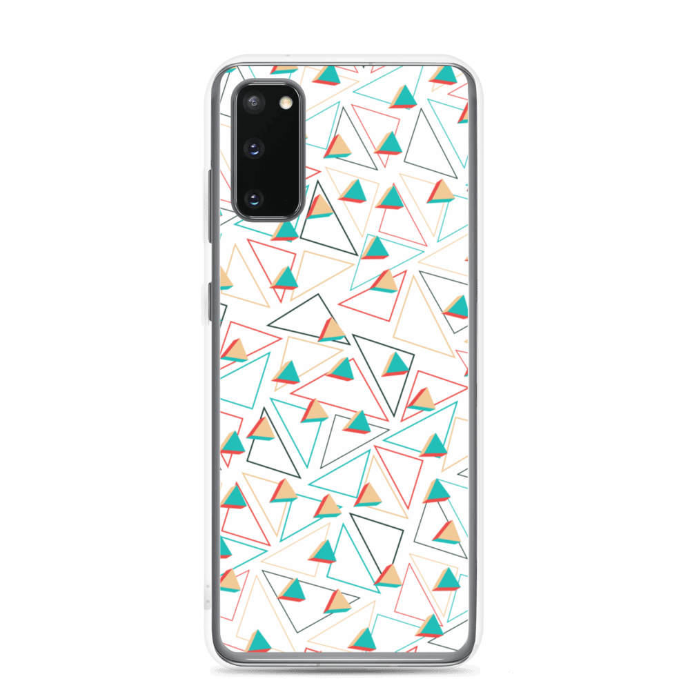 Triangular Candied White Samsung Case TeeSpect