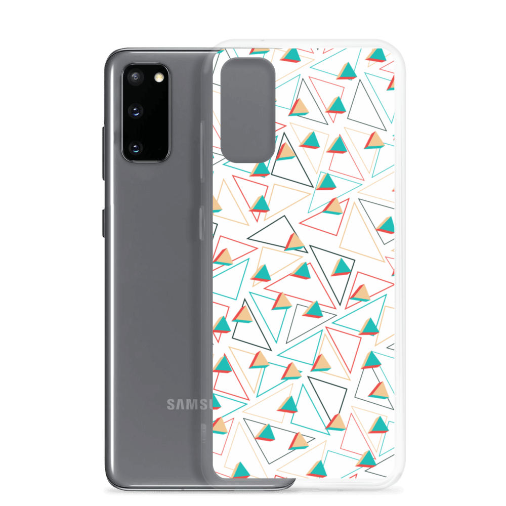 Triangular Candied White Samsung Case TeeSpect