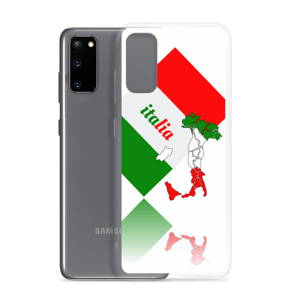 Elegant Italia - Italy Flag And Map Samsung White Case TeeSpect
