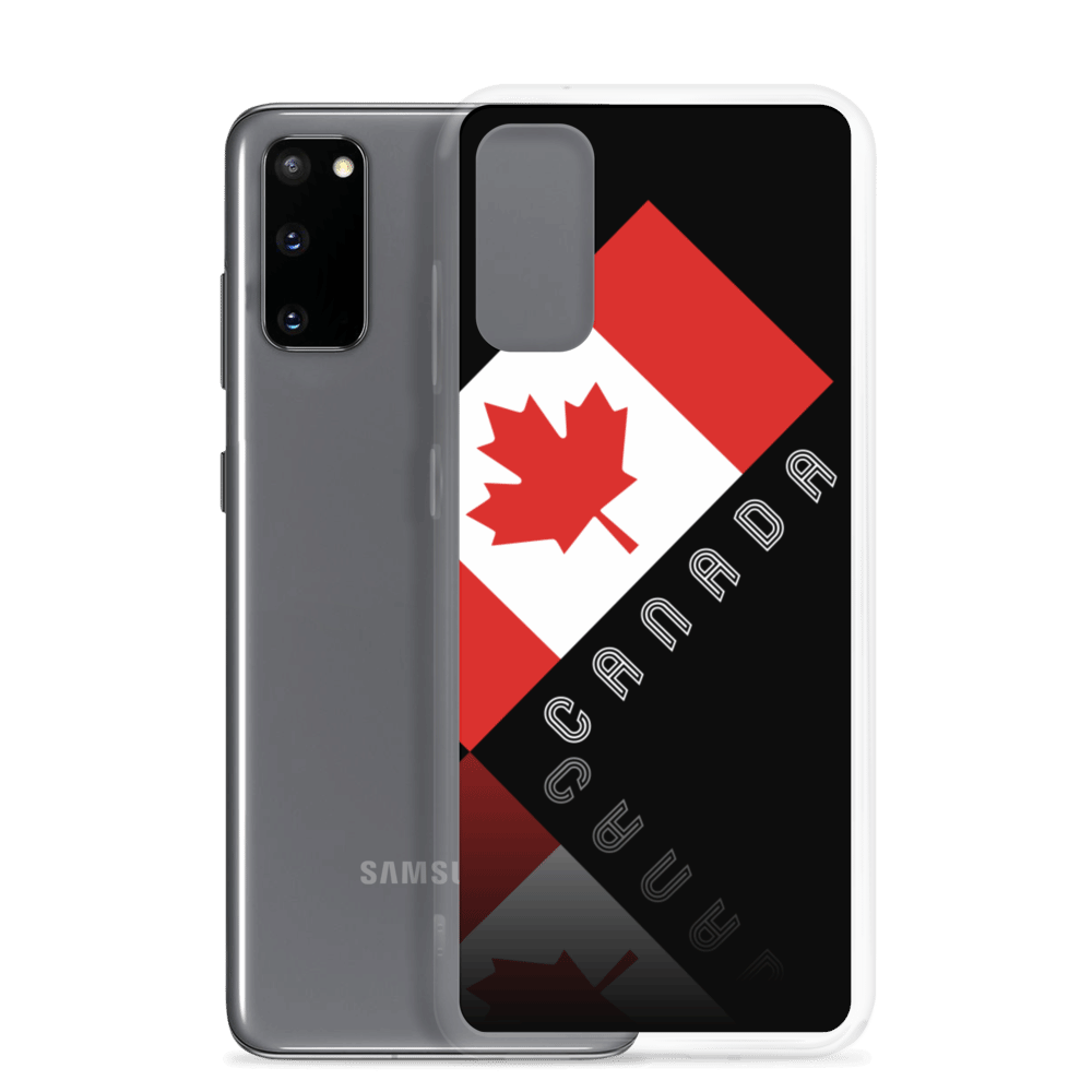 Elegant Maple Leaf Canada Samsung Black Case TeeSpect