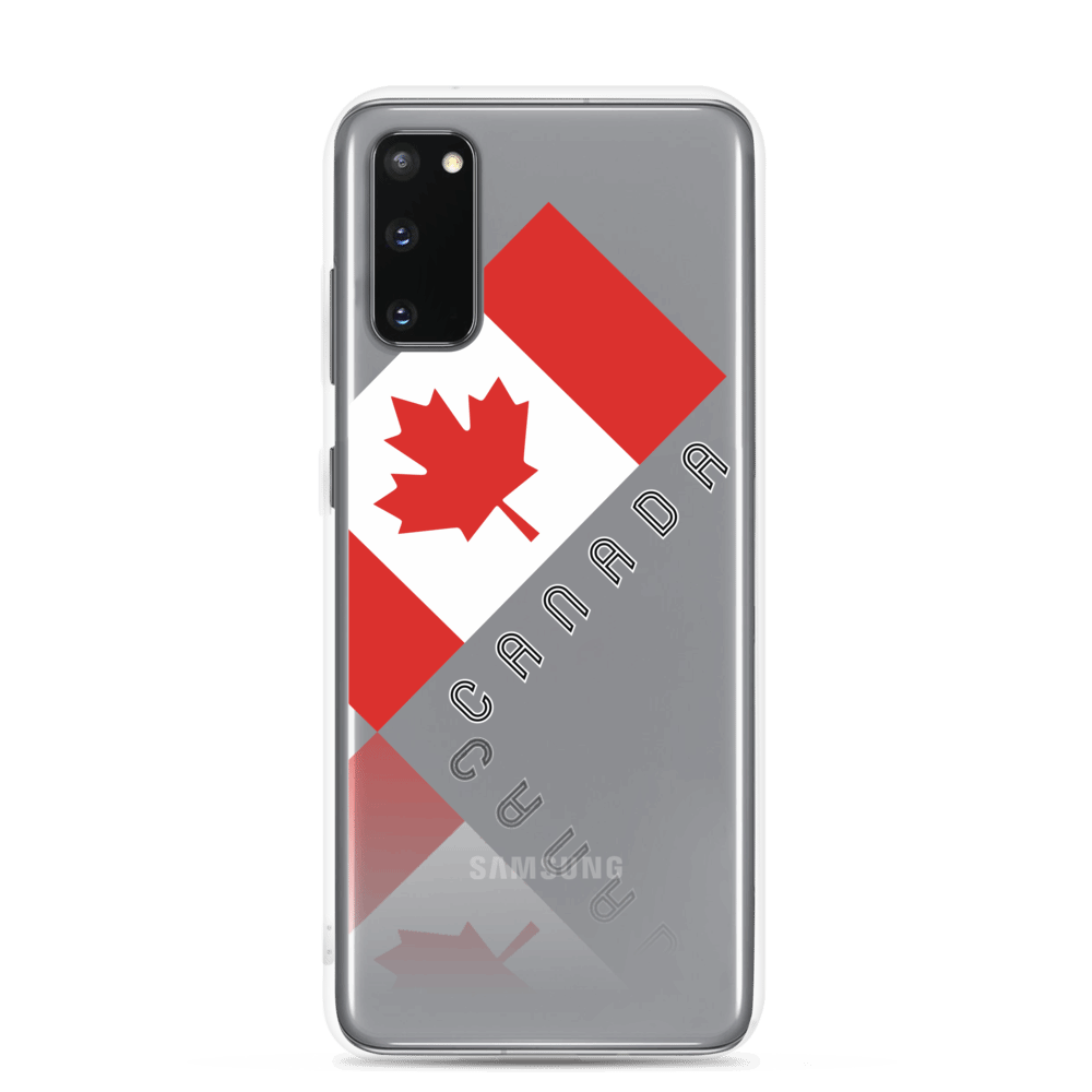 Elegant Maple Leaf Canada Samsung Clear Case TeeSpect