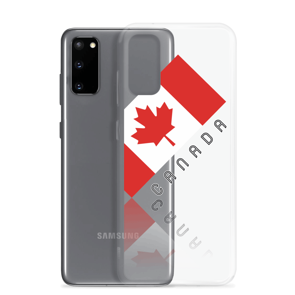 Elegant Maple Leaf Canada Samsung Clear Case TeeSpect