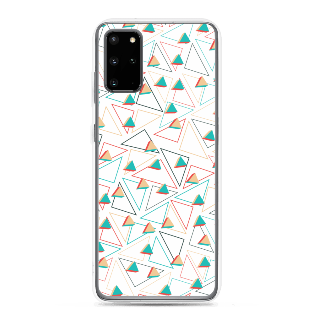 Triangular Candied White Samsung Case TeeSpect