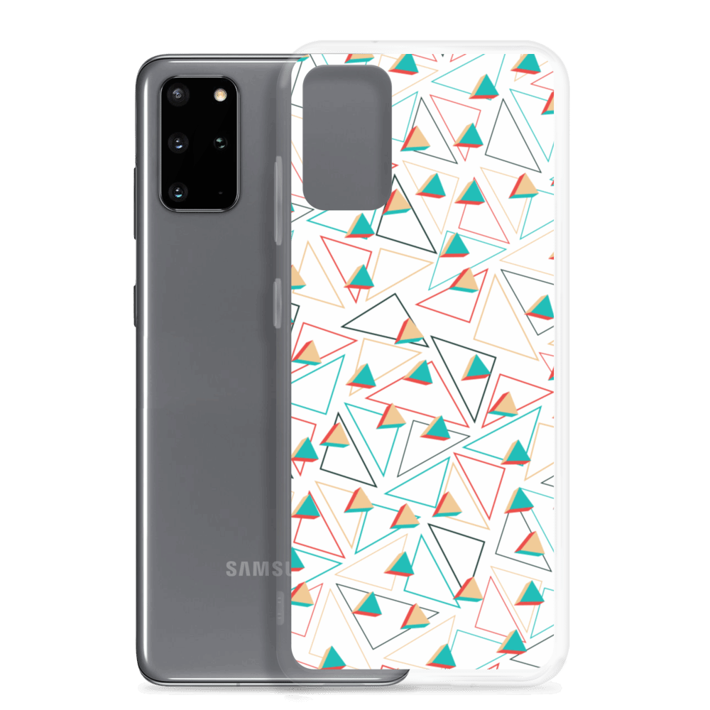 Triangular Candied White Samsung Case TeeSpect