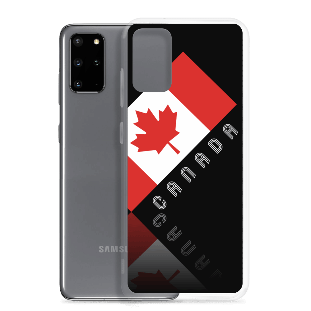 Elegant Maple Leaf Canada Samsung Black Case TeeSpect