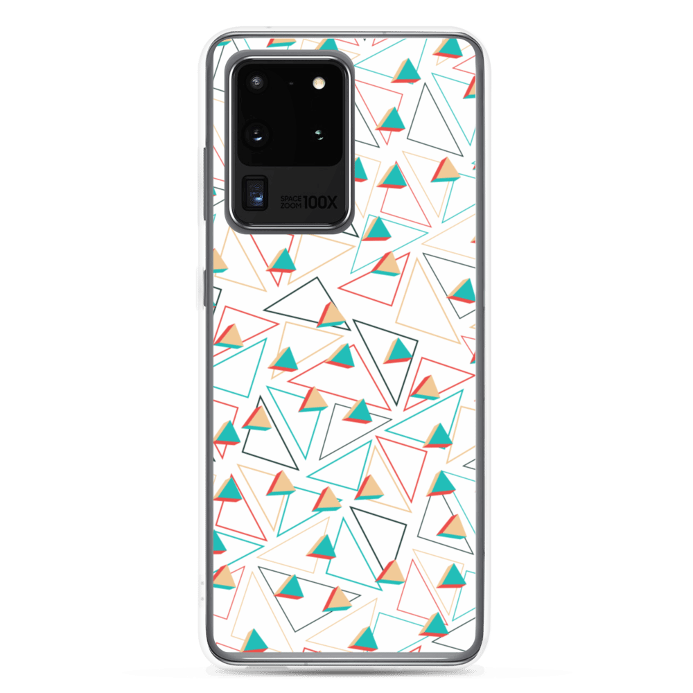 Triangular Candied White Samsung Case TeeSpect