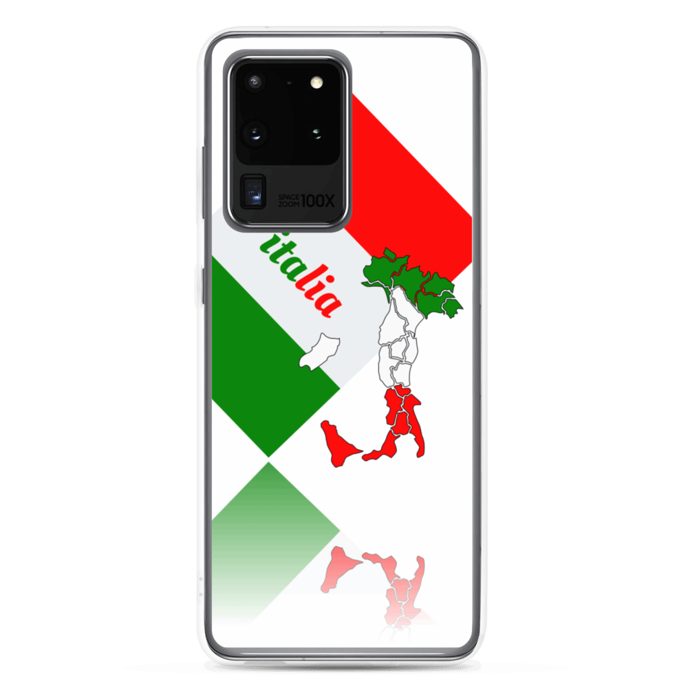 Elegant Italia - Italy Flag And Map Samsung White Case TeeSpect