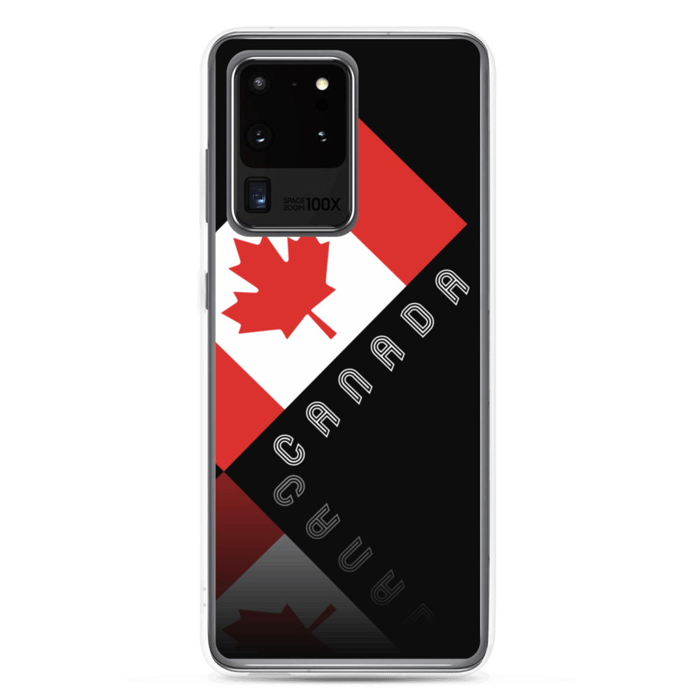 Elegant Maple Leaf Canada Samsung Black Case TeeSpect