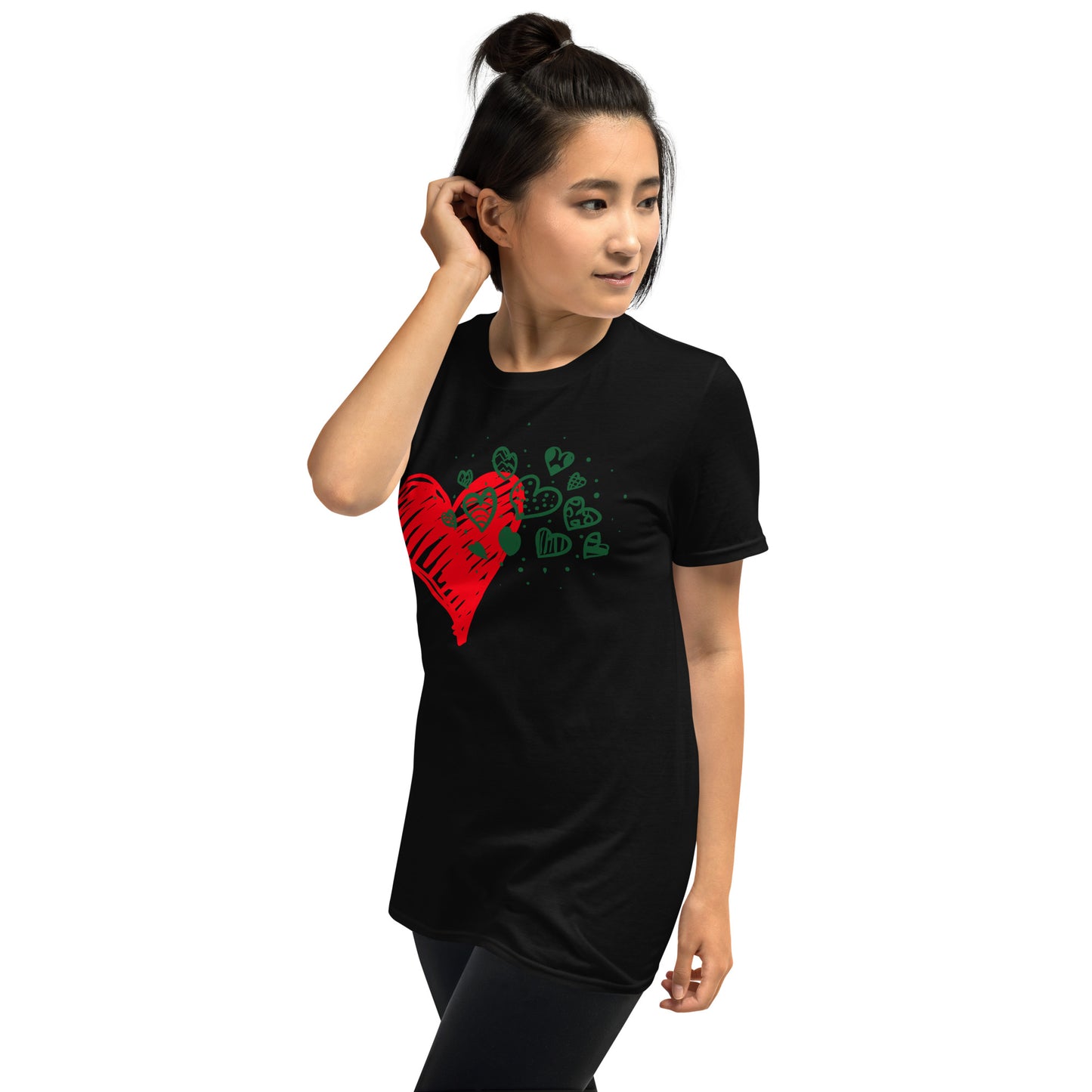 Sweetheart Hearts Unisex Basic Short-Sleeve Softstyle T-Shirt TeeSpect