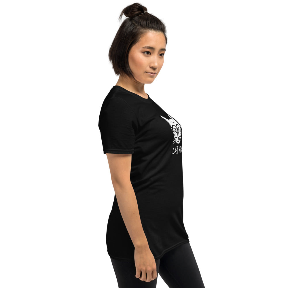 Cat Mom Unisex Softstyle Short-Sleeve T-Shirt TeeSpect