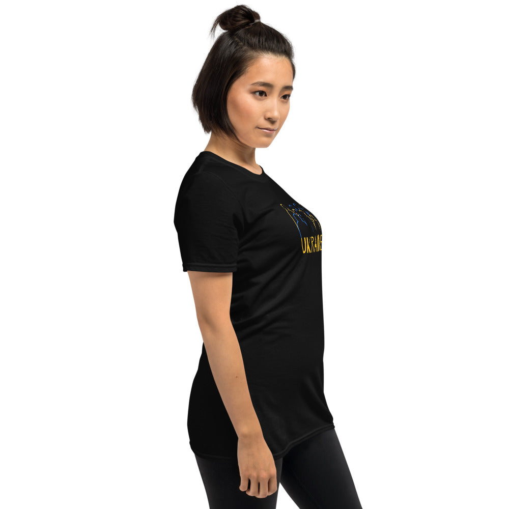 Ukraine Crowd Short-Sleeve Unisex T-Shirt TeeSpect