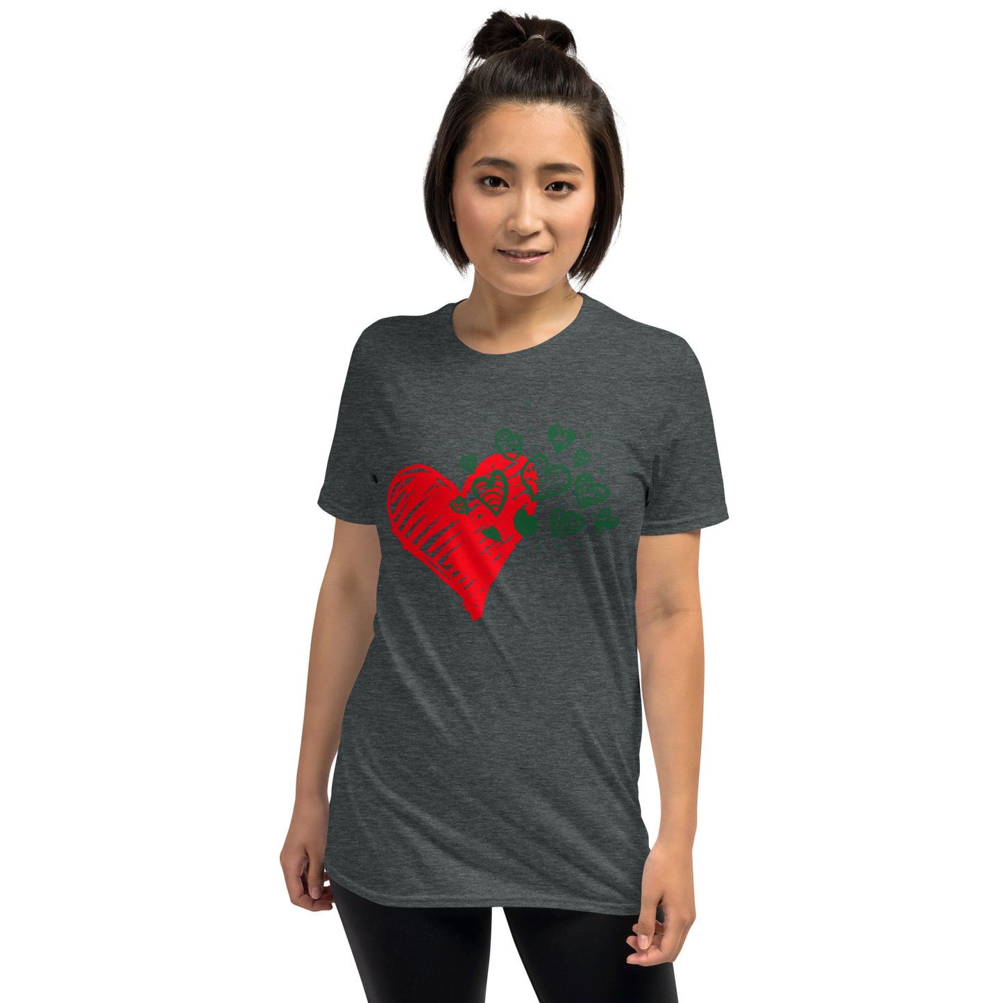 Sweetheart Hearts Unisex Basic Short-Sleeve Softstyle T-Shirt TeeSpect
