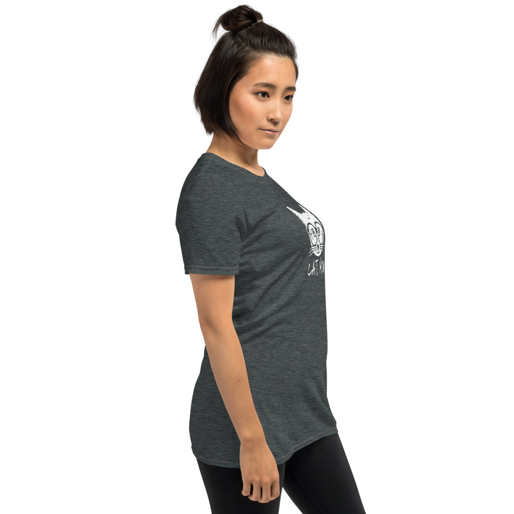 Cat Mom Unisex Softstyle Short-Sleeve T-Shirt TeeSpect