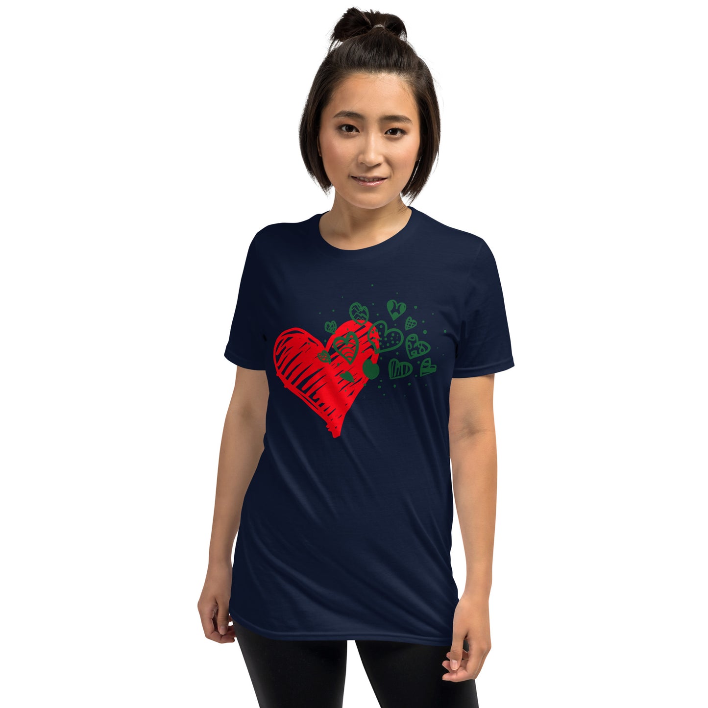 Sweetheart Hearts Unisex Basic Short-Sleeve Softstyle T-Shirt TeeSpect
