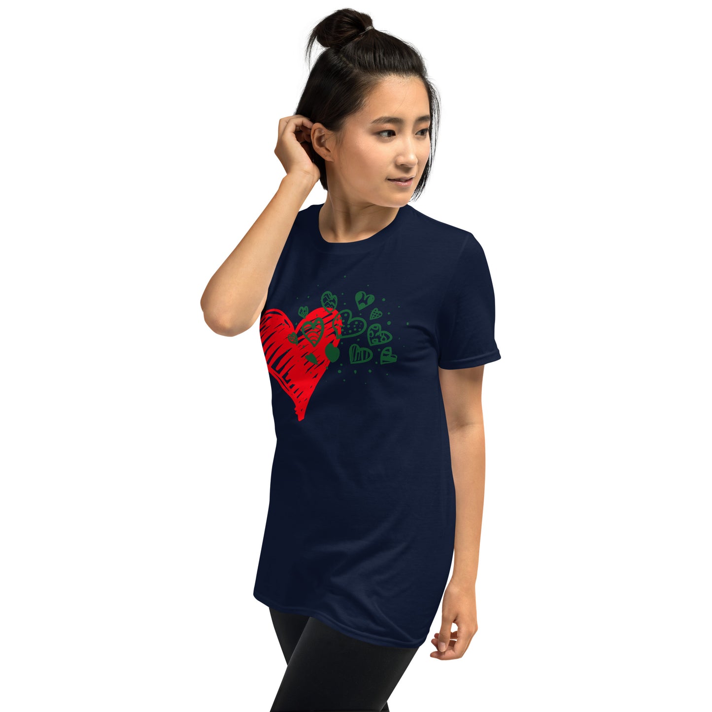 Sweetheart Hearts Unisex Basic Short-Sleeve Softstyle T-Shirt TeeSpect