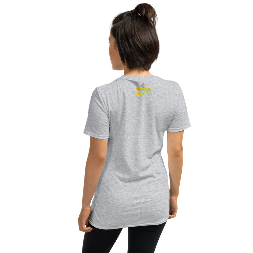 Sisters Custom Photo + Text Personalized Unisex Softstyle Short-Sleeve T-Shirt TeeSpect
