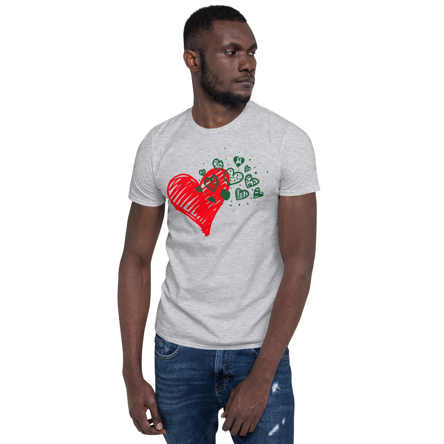 Sweetheart Hearts Unisex Basic Short-Sleeve Softstyle T-Shirt TeeSpect