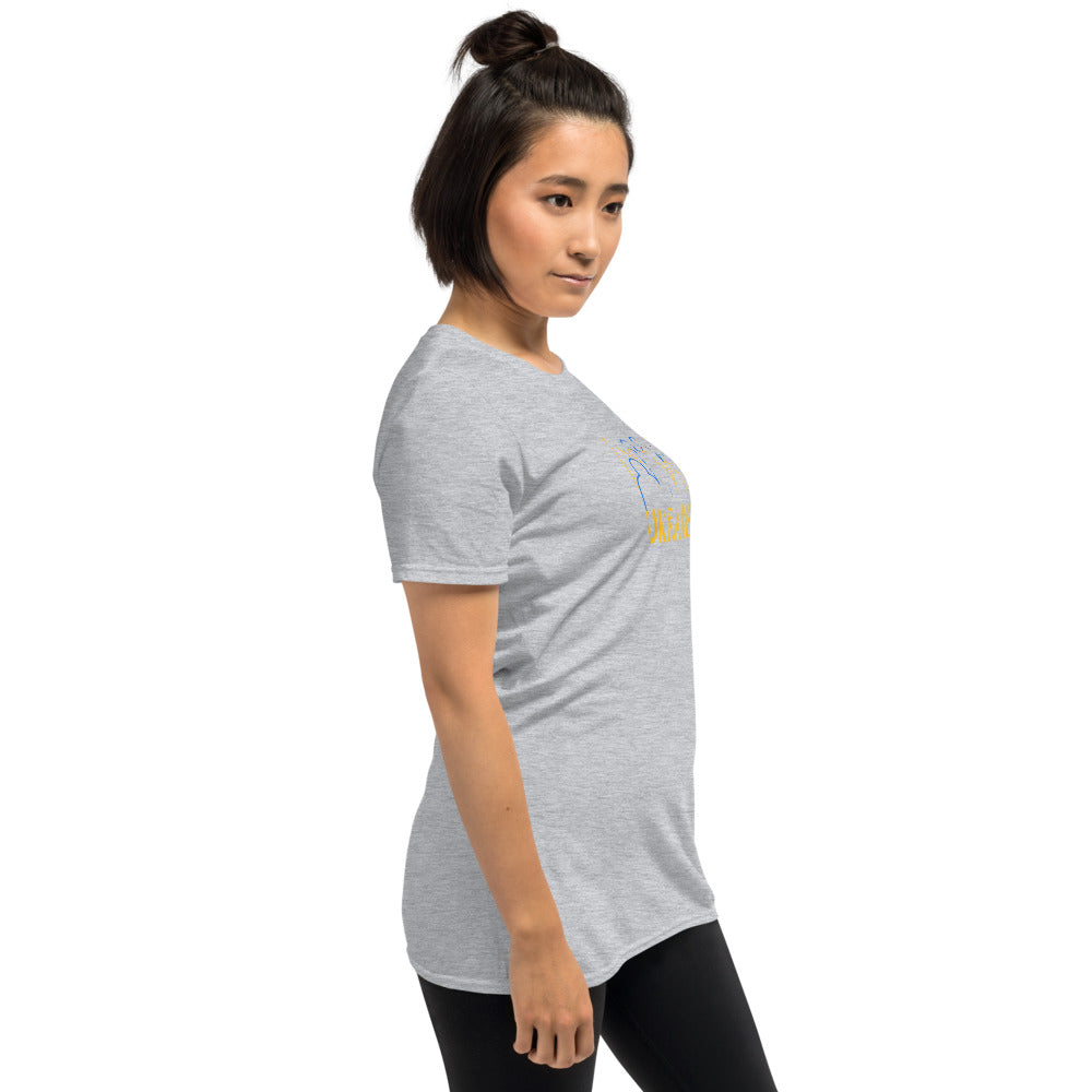 Ukraine Crowd Short-Sleeve Unisex T-Shirt TeeSpect