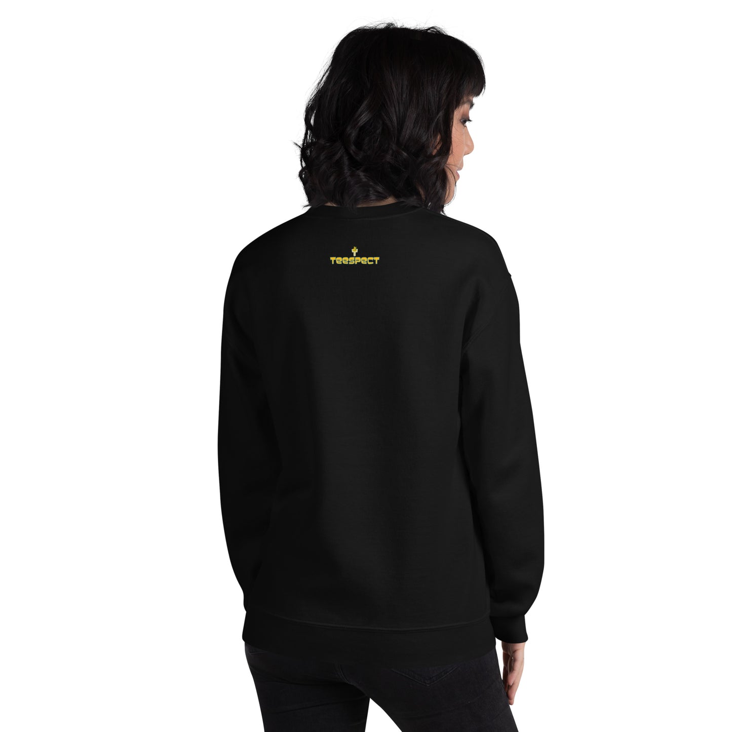 Spooky Show Peek-A-Boo Halloween Ghouls Unisex Crew Neck Sweatshirt TeeSpect
